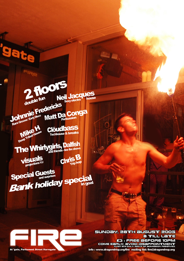 FIRE XXIII flyer