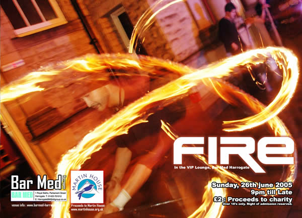 FIRE XXI flyer (front)