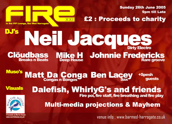 FIRE XXI flyer (back)