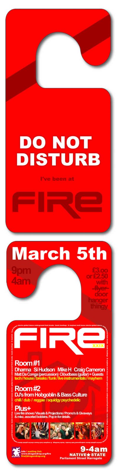 FIRE XXIX flyer