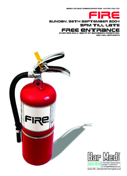 FIRE XI flyer (front)