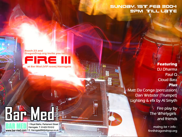 FIRE III flyer