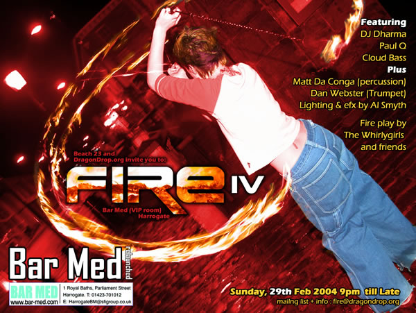 FIRE IV flyer
