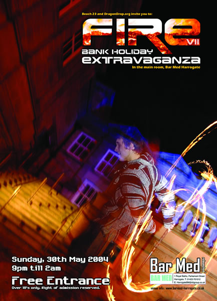 FIRE VII flyer (front)