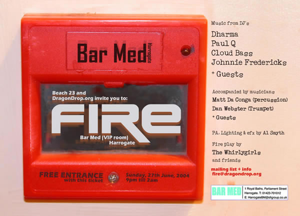 FIRE VIII flyer