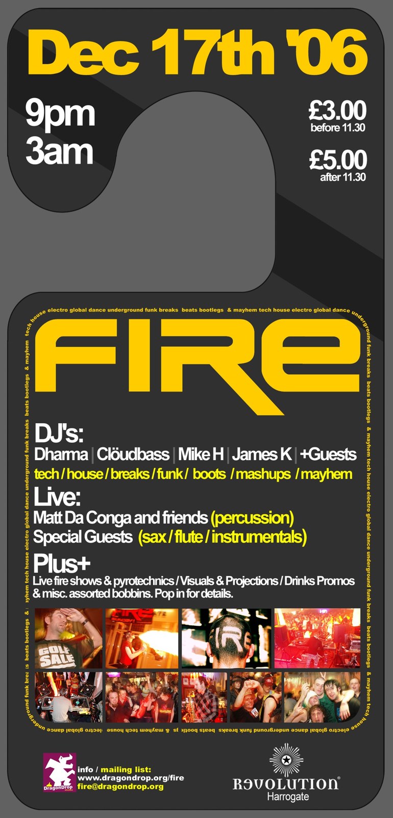 FIRE XXXVIII flyer