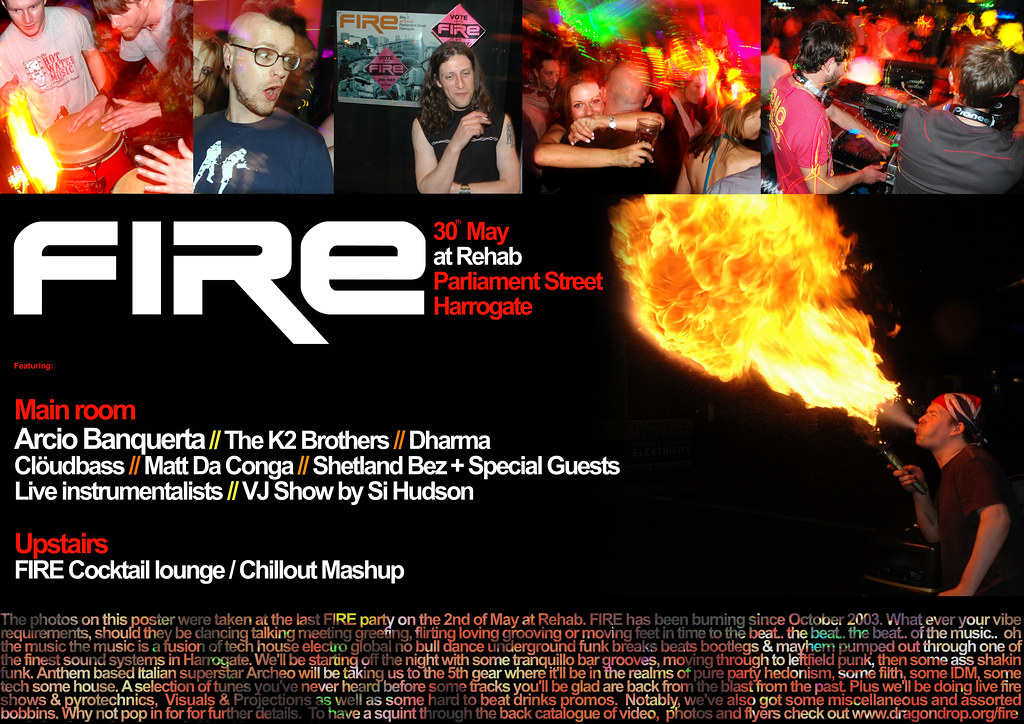 FIRE 30 May 2010 flyer
