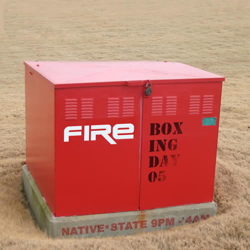FIRE XXVII flyer (front)