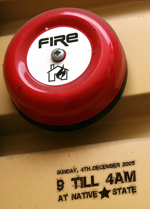 FIRE XXVI flyer (front)
