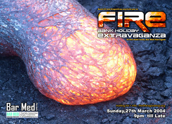 FIRE XVIII flyer