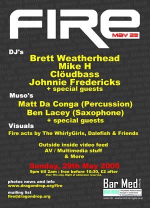 FIRE XX flyer (back)