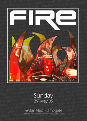 FIRE XX flyer (front)