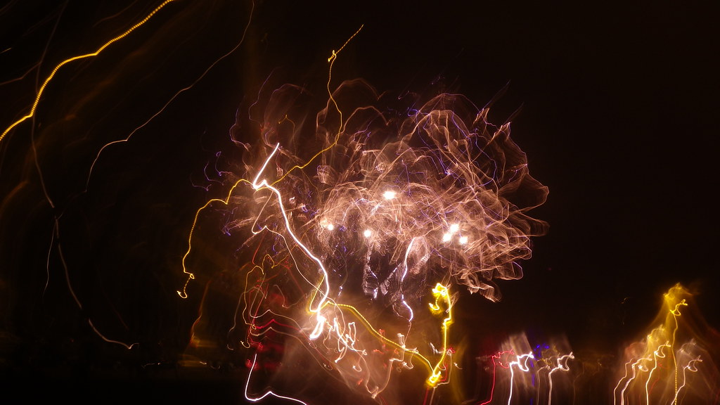 Fireworks on The Stray