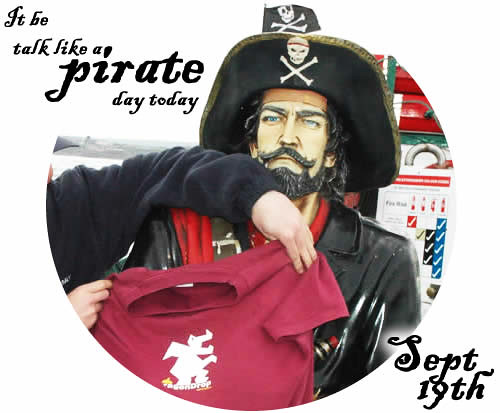 Talk like a pirate day