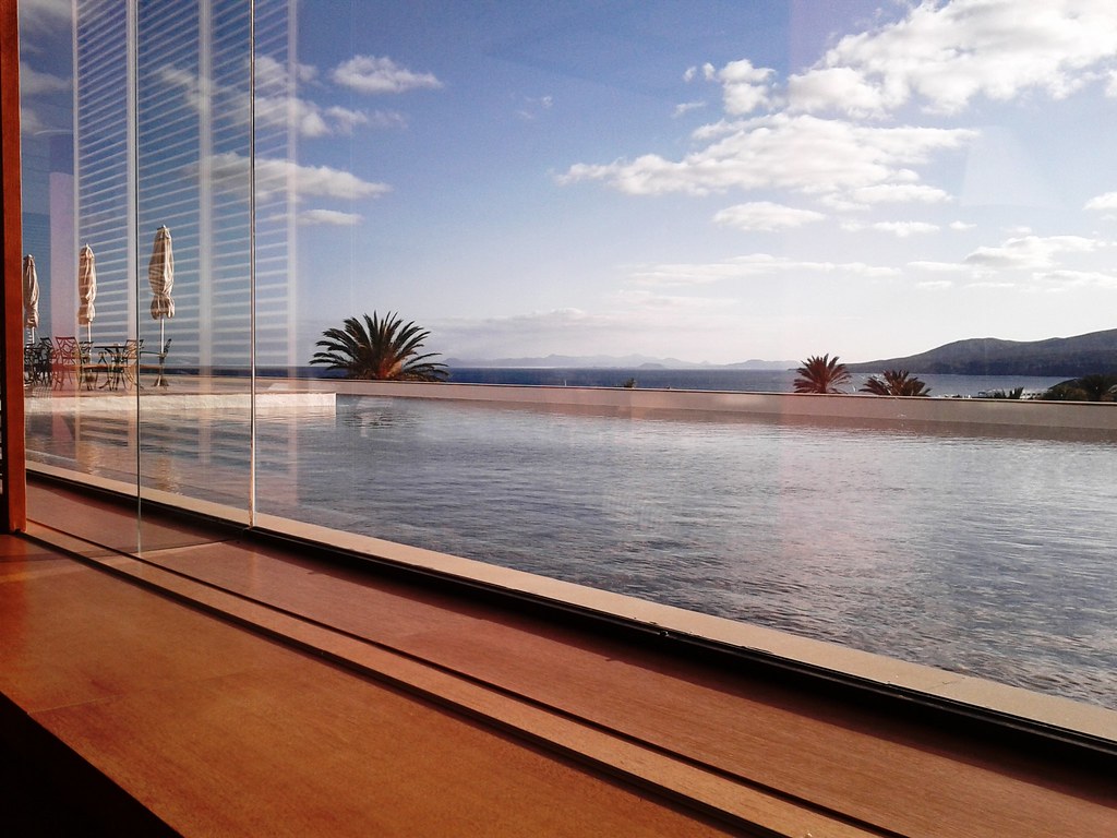 view from the hotel piano bar
