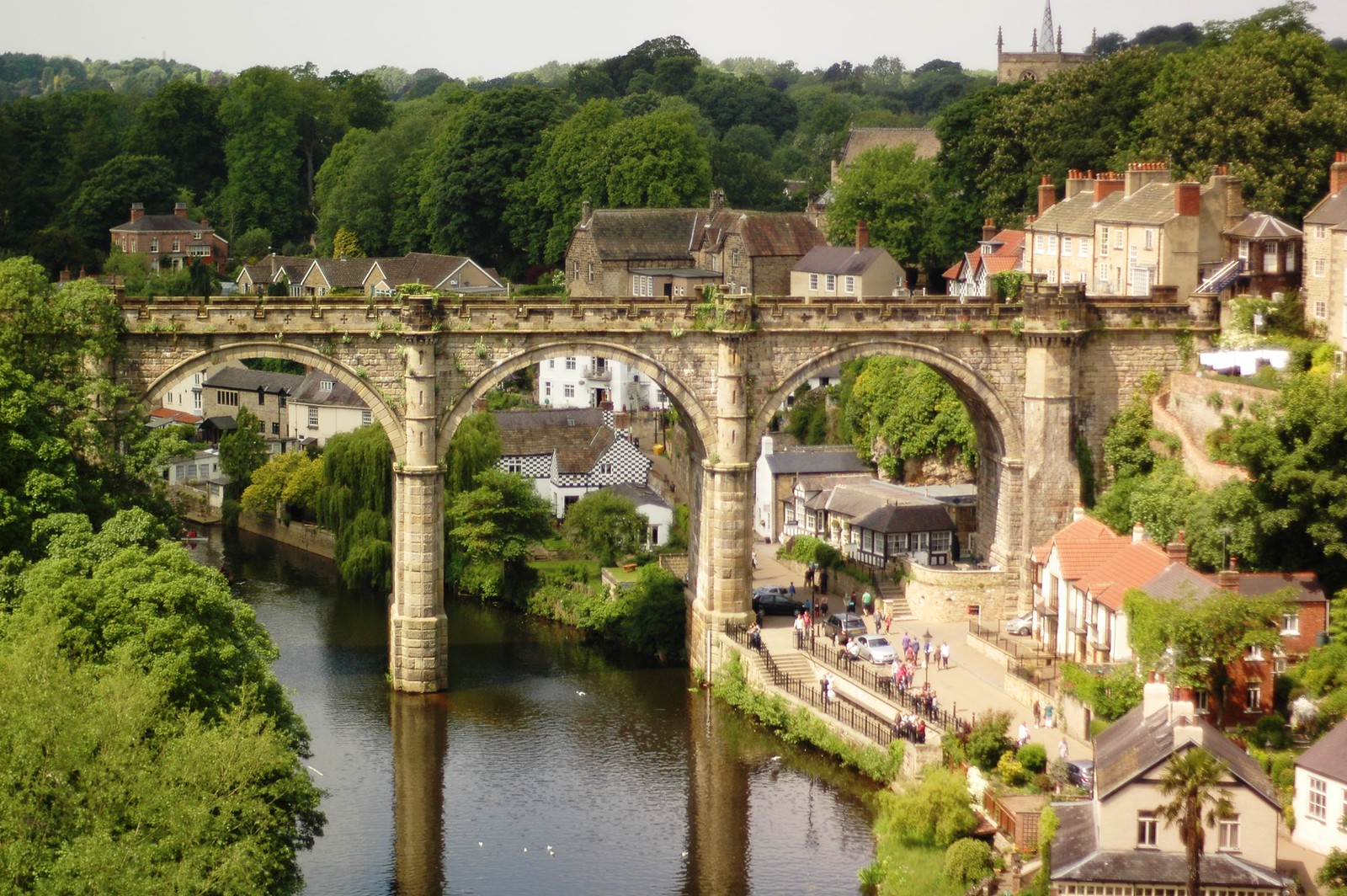 Knaresborough from the Castle