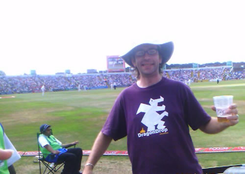 Matt at Headingley Cricket Ground, Yorkshire, 6 August 2006 (England v Pakistan Test Match)