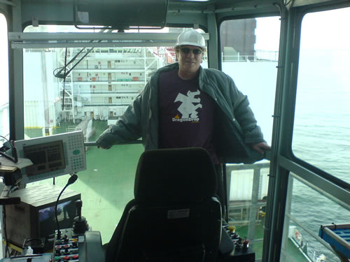 frogdog1, aboard TIV Resolution, Solway Firth, October 2006