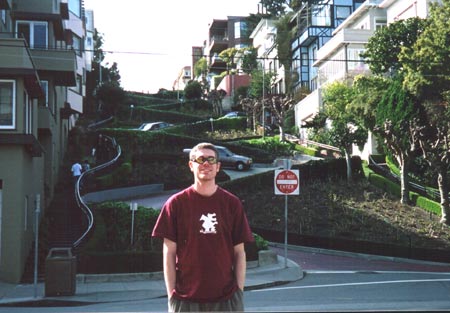 Fionn, Lombard Street, San Francisco, Feb 2003