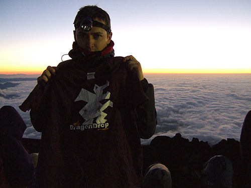 Jamiesan, Mount Fuji, July 2007