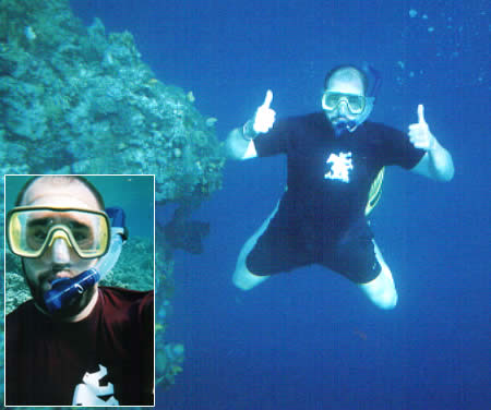 Mark, Bunaken, North Sulawesi, Indonesia, August 2004