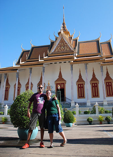 Nick and Sarah, Phnom Penh, Cambodia, Dec 2007