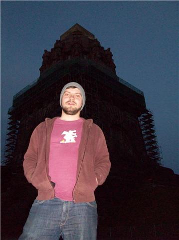 Tim in Leipzig, Germany, May 2008